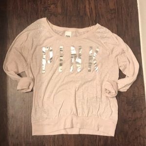 Rhinestone shirt by PINK